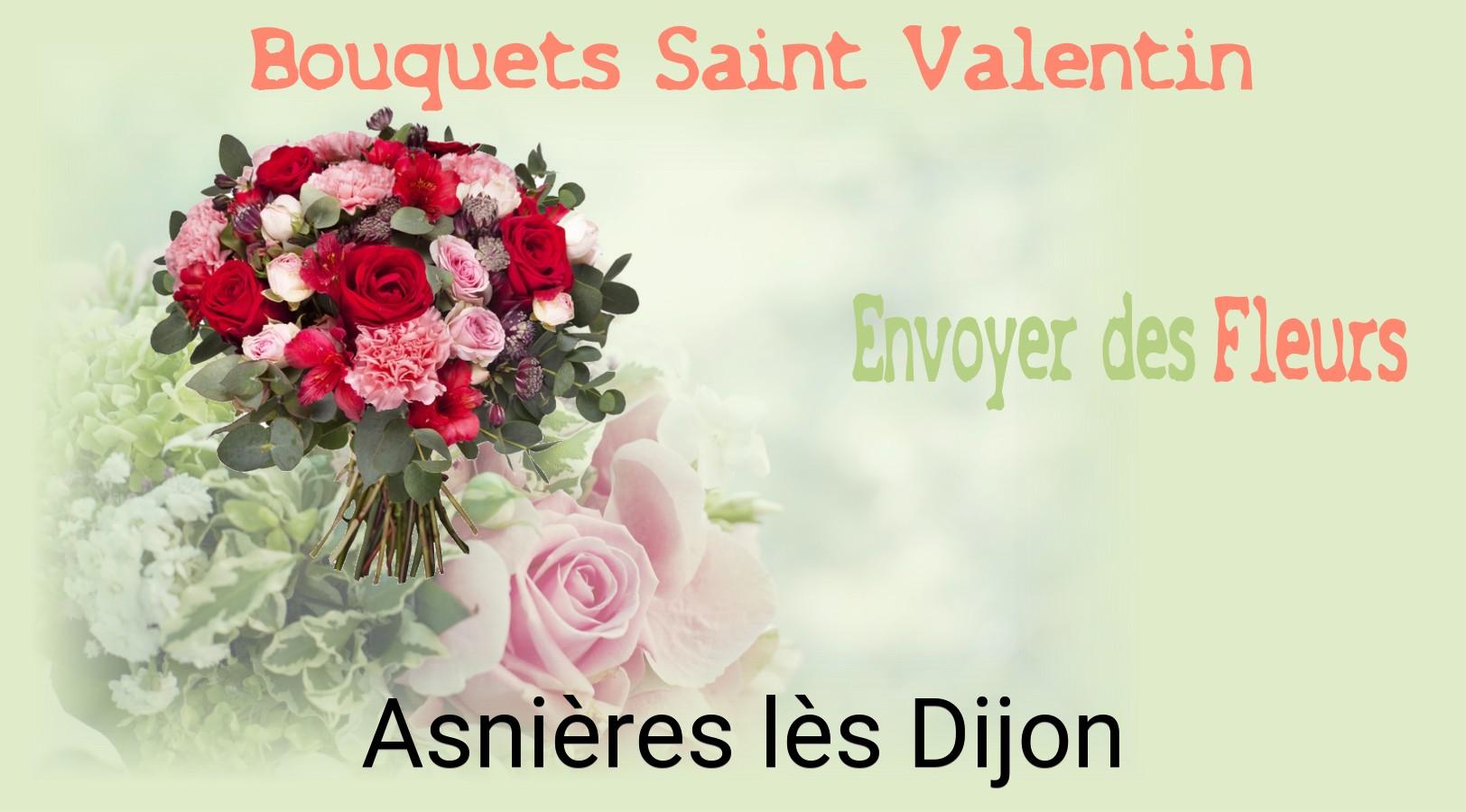 Roses de Saint-Valentin livrées à Asnières-lès-Dijon